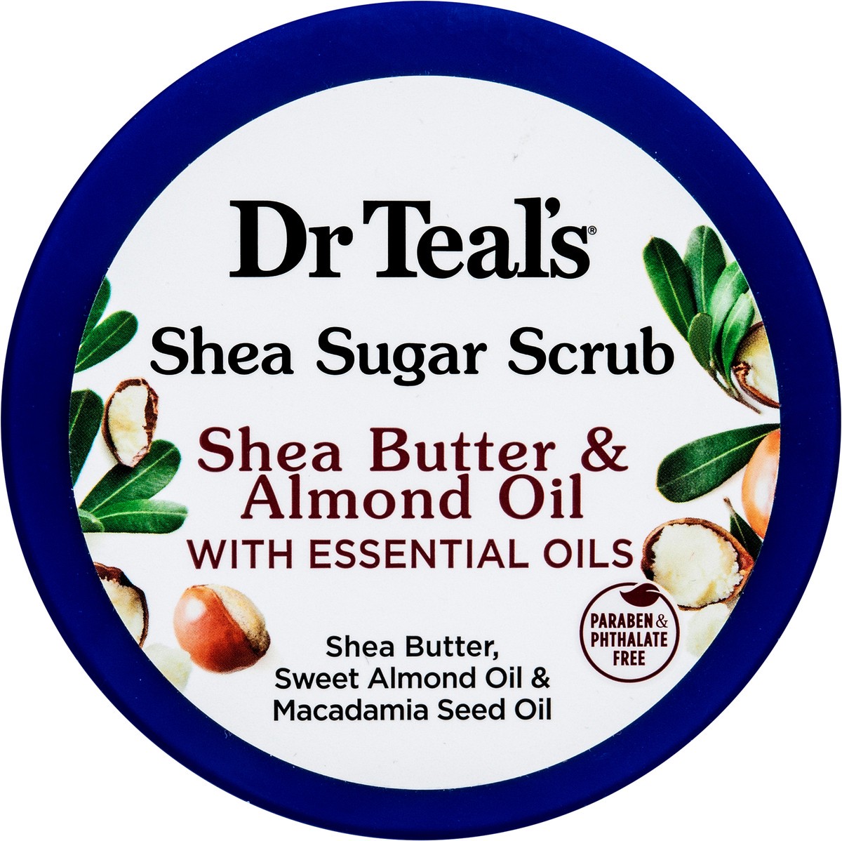 slide 2 of 7, Dr. Teal's Shea Butter & Almond Oil Shea Sugar Scrub 19oz, 19 oz