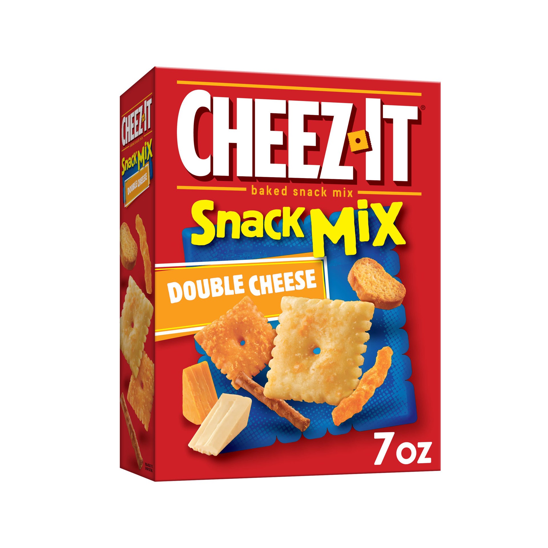 slide 1 of 8, Cheez-It Snack Mix, Double Cheese, 9.75 oz, 9.75 oz