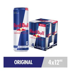 Red Bull Energy Drink, 4 Pack
