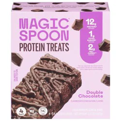 Magic Spoon Protein Treats High-Protein Double Chocolate Cereal Bars 4 - 1.4 oz Bars