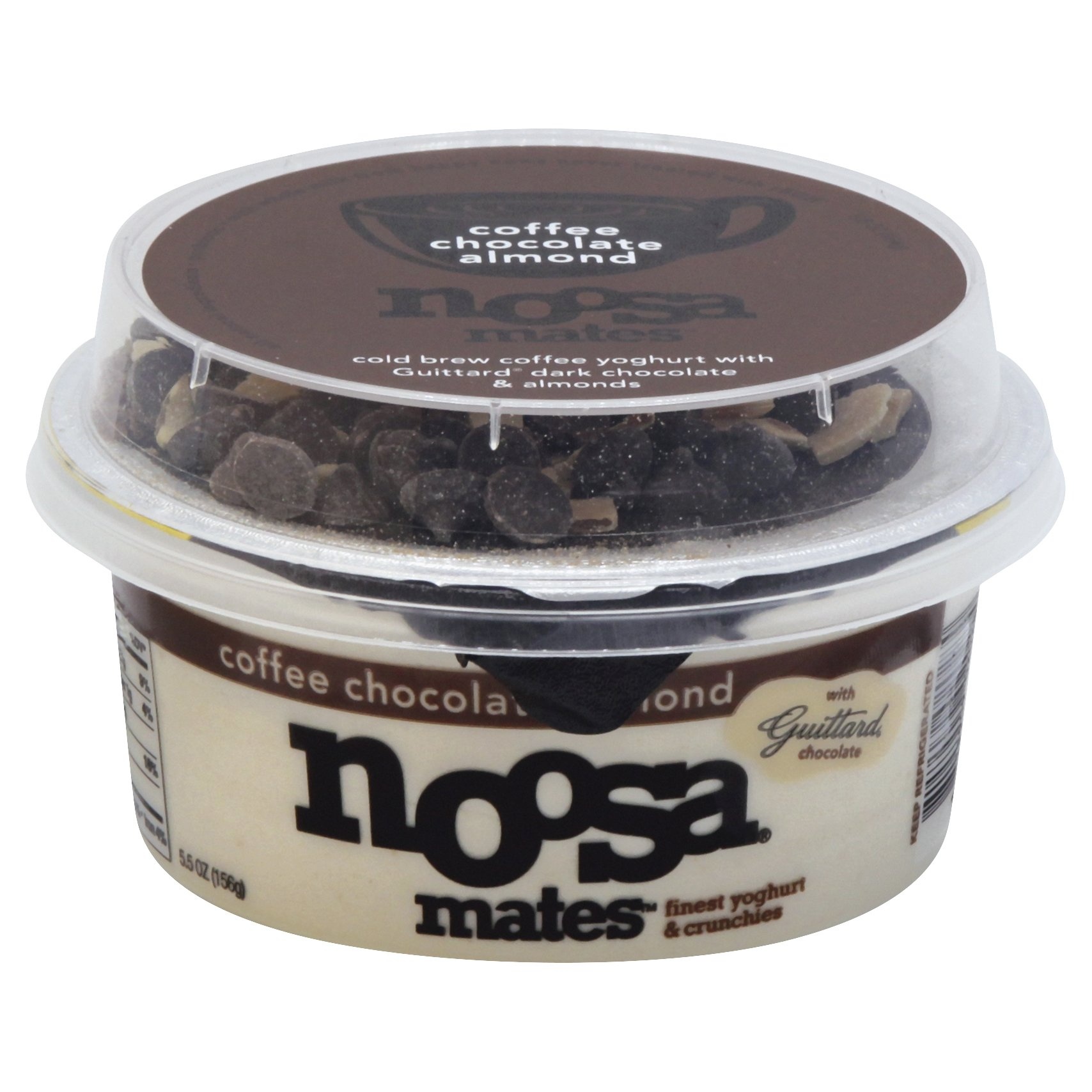 Noosa Mates Coffee Chocolate Almond Yoghurt and Crunchies 5.5 oz | Shipt