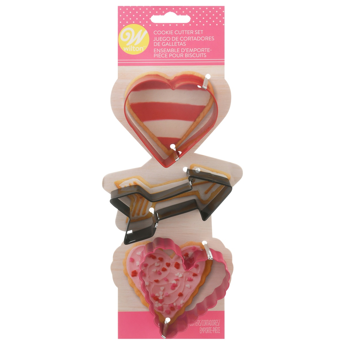 slide 1 of 1, Wilton Cookie Cutter Set 1 ea, 3 ct