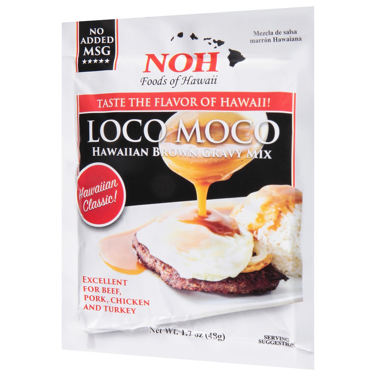 slide 9 of 9, NOH Loco Moco Hawaiian Brown Gravy Mix 1.7 oz, 1.7 oz