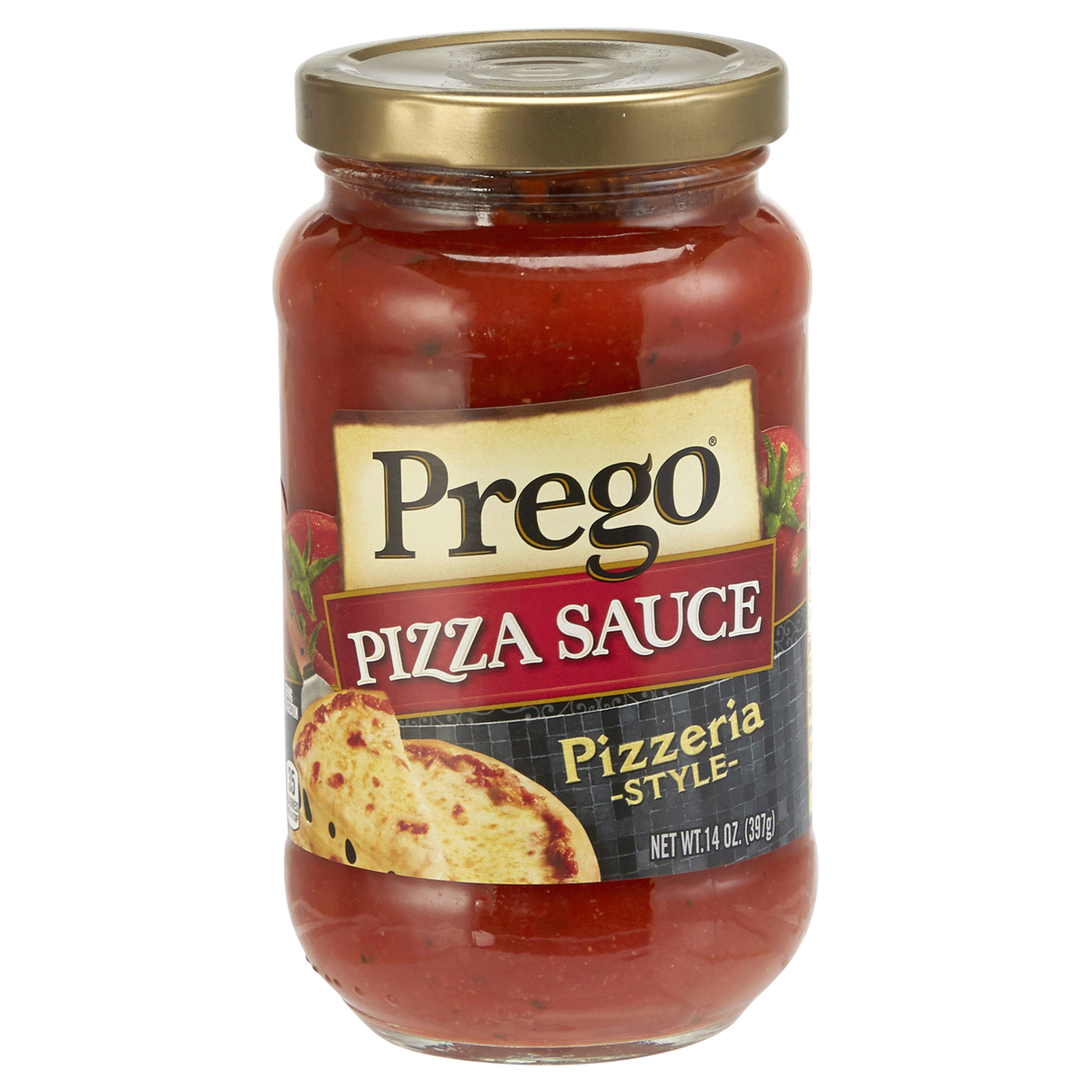 slide 1 of 5, Prego Pizzeria Style Pizza Sauce, 14 oz
