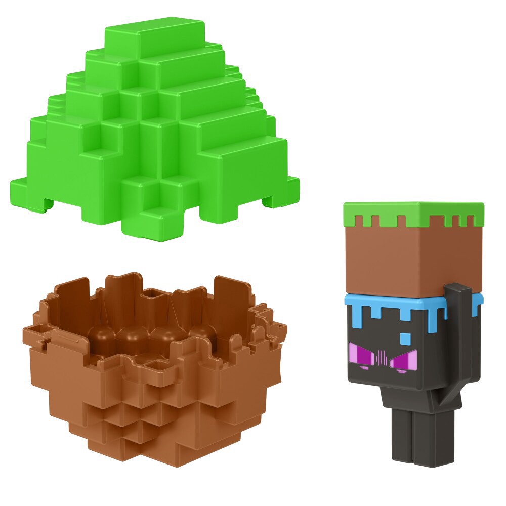 slide 4 of 6, Mattel Minecraft Mini Mode Spawn Egg Figure, 1 ct