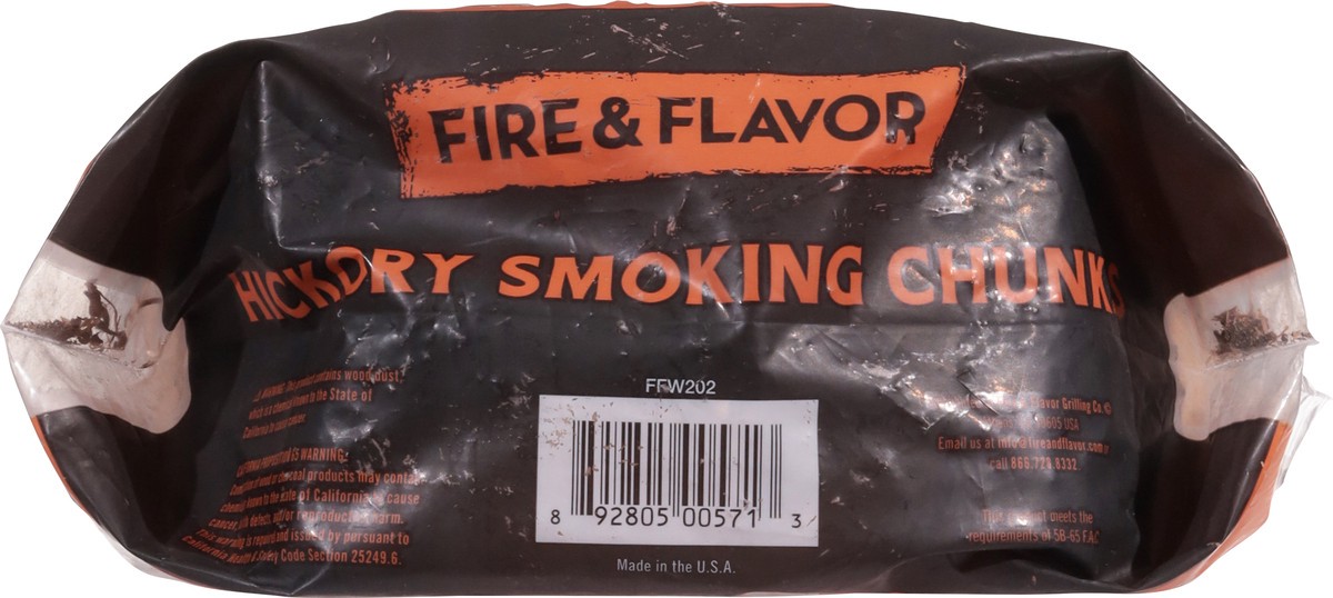 slide 6 of 11, Fire & Flavor Hickory Chunk, 4 lb