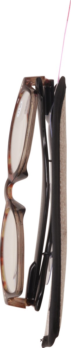 slide 3 of 9, Clear Readers +3.00 Eyeglasses 1 ea Card, 1 ct