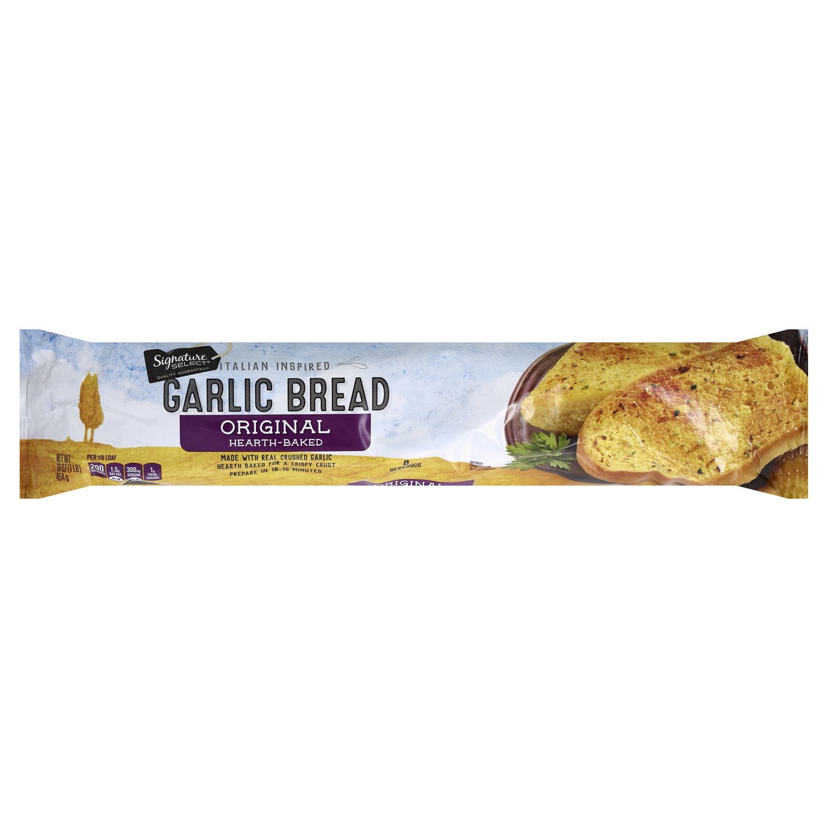 slide 5 of 7, Signature Select Garlic Bread 8 ea, 8 ct