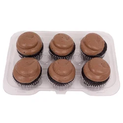 L&B Iced Chocolate Cupcakes
