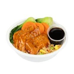 Private Selection Grilled Salmon Bowl Savory Umami Rice, 14.5oz