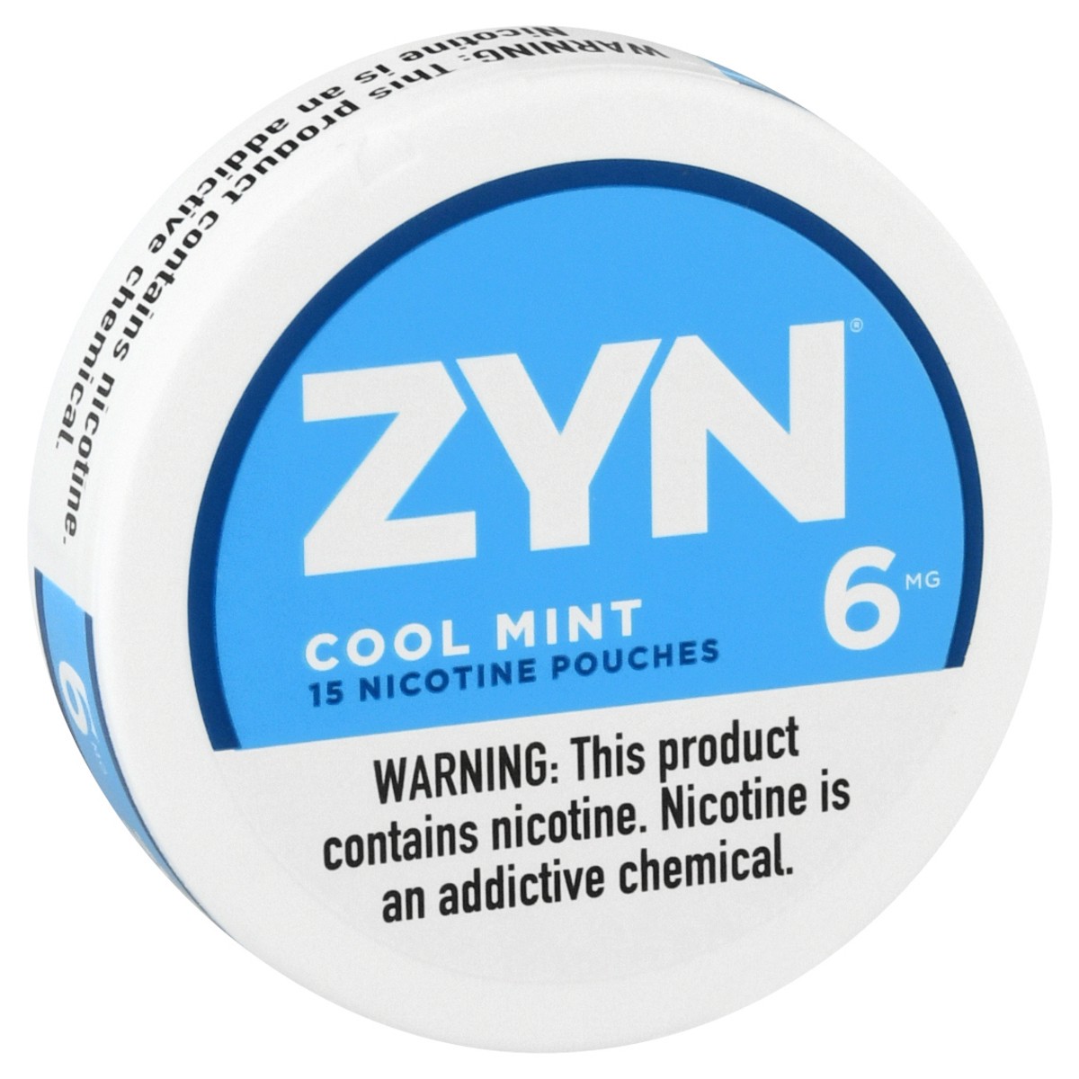 slide 2 of 9, ZYN 6 mg Cool Mint Nicotine Pouches 15 ea, 15 ct