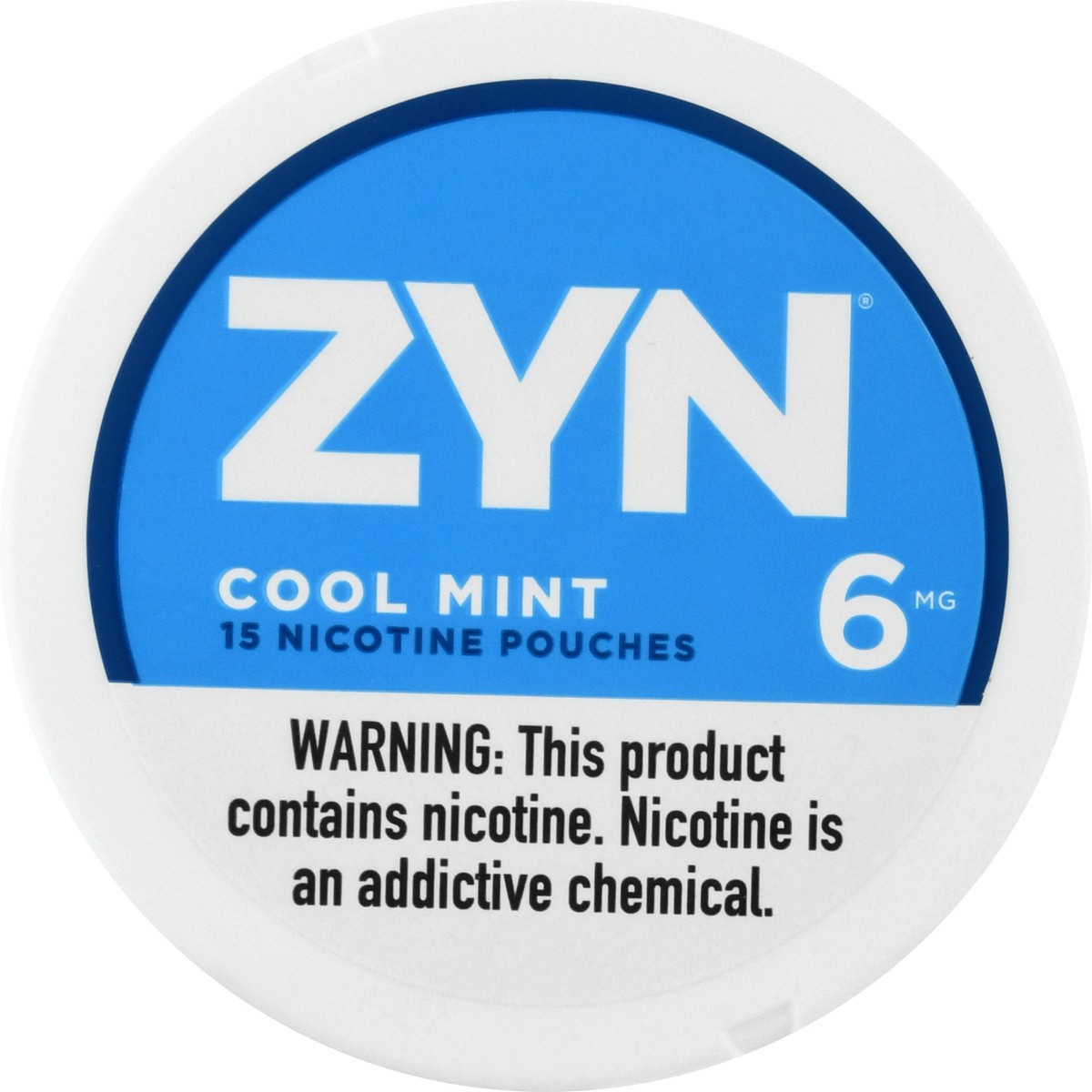 slide 6 of 9, ZYN 6 mg Cool Mint Nicotine Pouches 15 ea, 15 ct