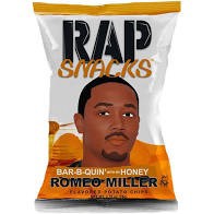 slide 1 of 1, Brim's Rap Snacks Migos Bar-B-Quin With My, 1 ct