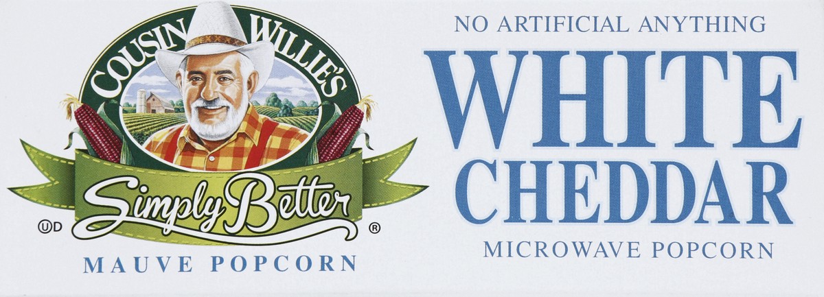 slide 3 of 4, Cousin Willie's Popcorn 3 ea, 3 ct