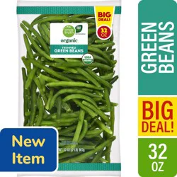 Simple Truth Organic® Trimmed Green Beans BIG DEAL!, 32 oz