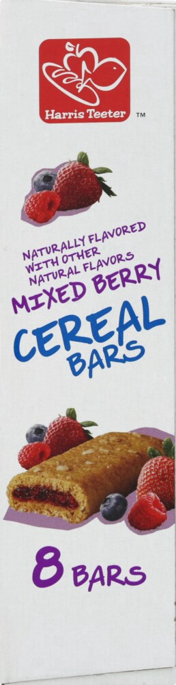 slide 5 of 5, Harris Teeter Mixed Berry Breakfast Bars, 8 ct