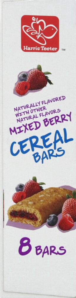 slide 3 of 5, Harris Teeter Mixed Berry Breakfast Bars, 8 ct