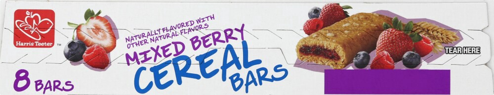 slide 4 of 5, Harris Teeter Mixed Berry Breakfast Bars, 8 ct