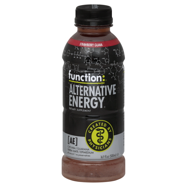 slide 1 of 1, function Alternative Energy Strawberry Guava Drink - 16.9 oz, 16.9 oz