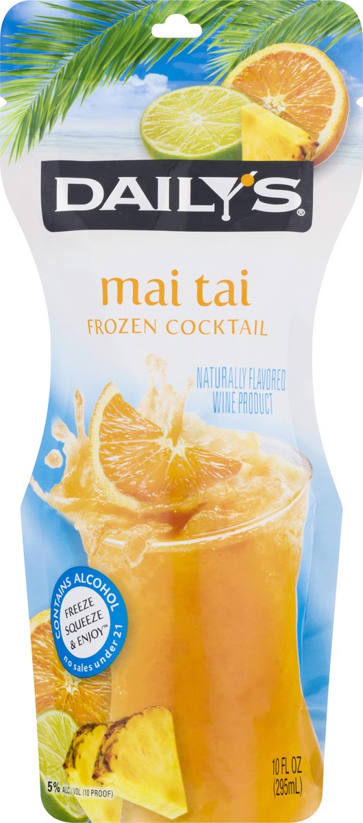 slide 1 of 9, Daily's Mai Tai Frozen Cocktail Pouch, 10 oz