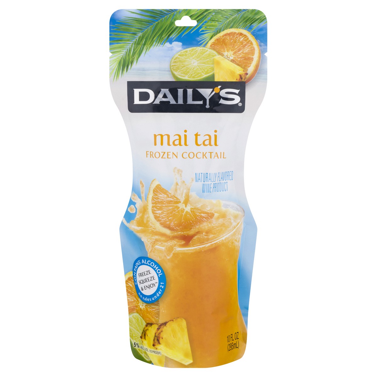 slide 1 of 9, Daily's Mai Tai Frozen Cocktail Pouch, 10 oz