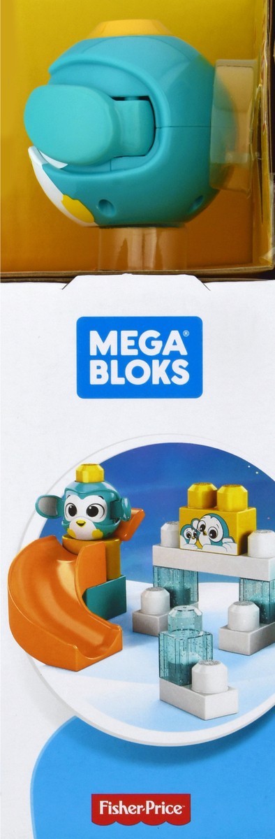 slide 3 of 9, Mega Bloks 14 Pcs Penguin Slide Peek A Blocks 1 ea, 1 ea