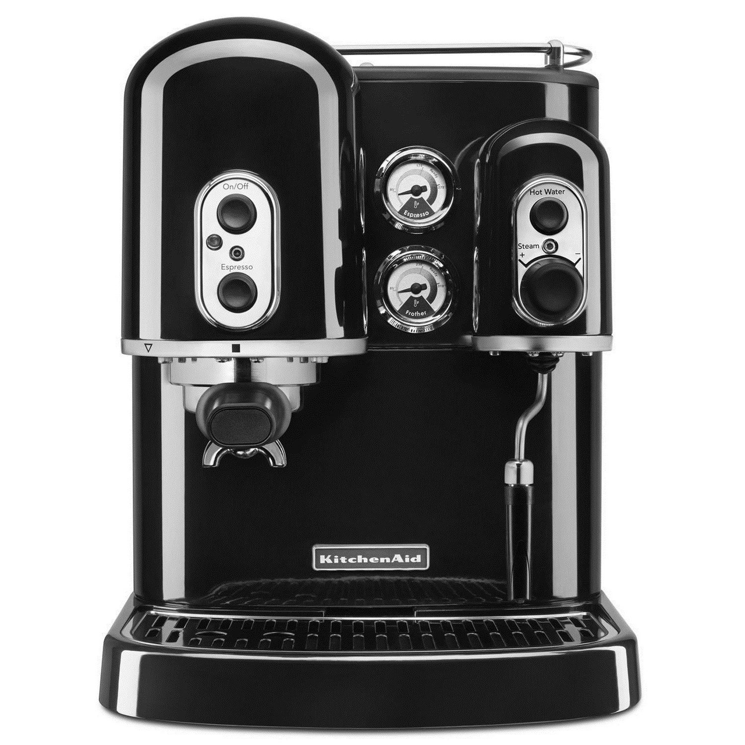 slide 1 of 1, KitchenAid Pro Line Espresso Maker with Dual Independent Boilers, Black Onyx, 1 ct