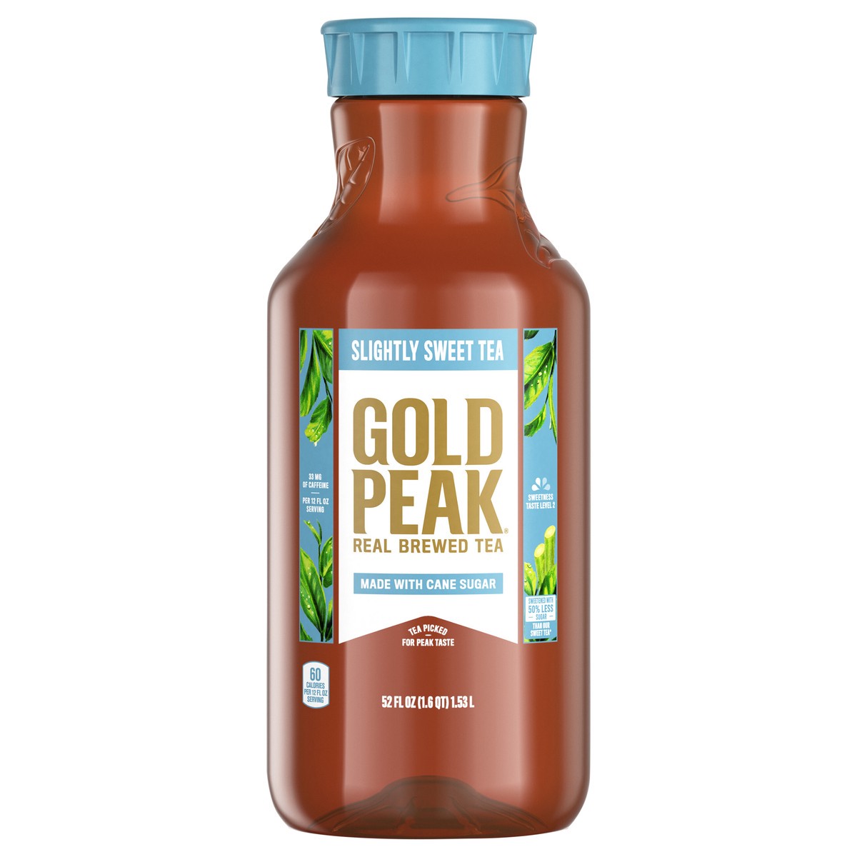 slide 1 of 1, Gold Peak Slightly Sweet Tea Bottle- 52 fl oz, 52 fl oz