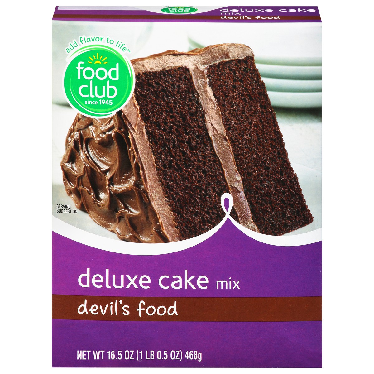 slide 10 of 13, Food Club Deluxe Devil's Food Cake Mix 16.5 oz, 16.5 oz