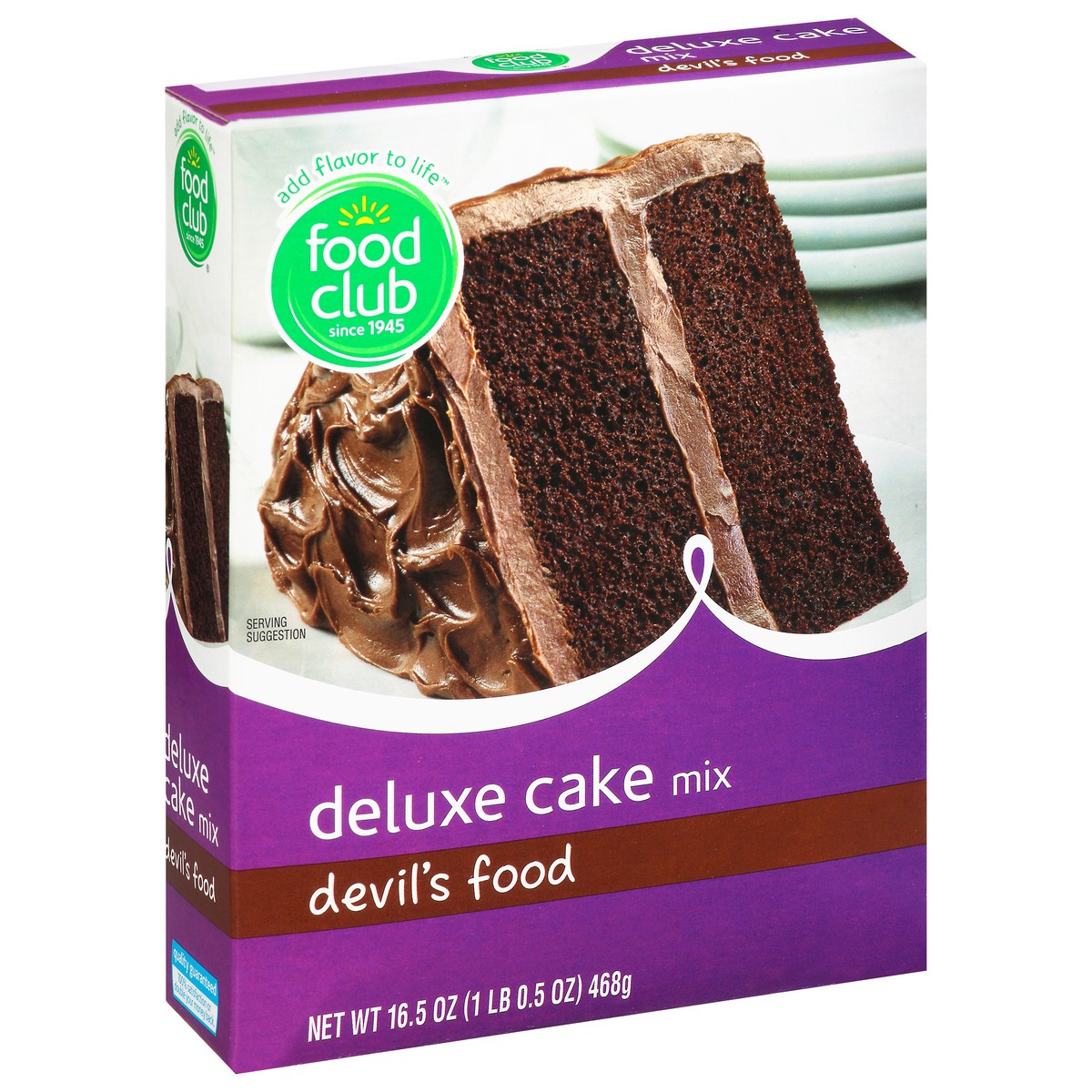 slide 5 of 13, Food Club Deluxe Devil's Food Cake Mix 16.5 oz, 16.5 oz