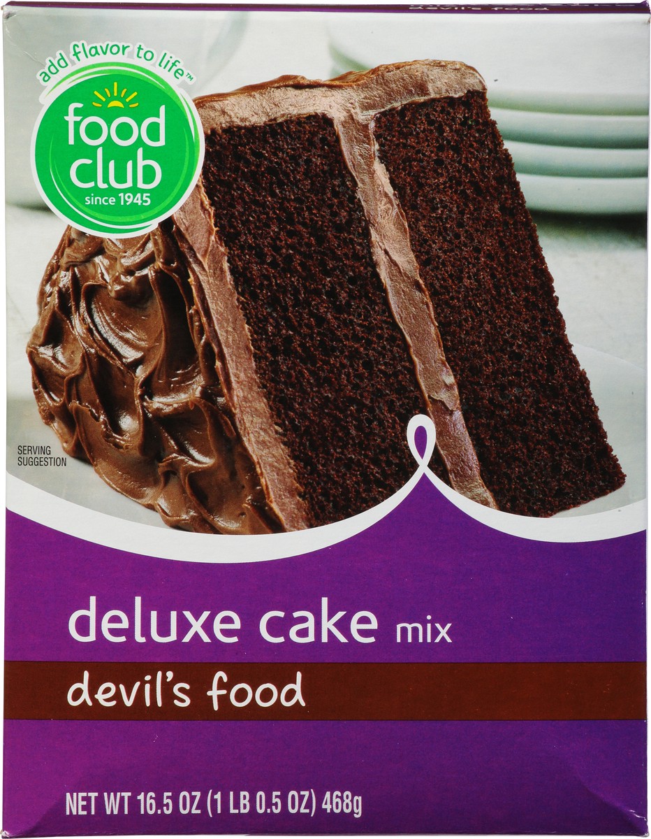 slide 7 of 13, Food Club Deluxe Devil's Food Cake Mix 16.5 oz, 16.5 oz