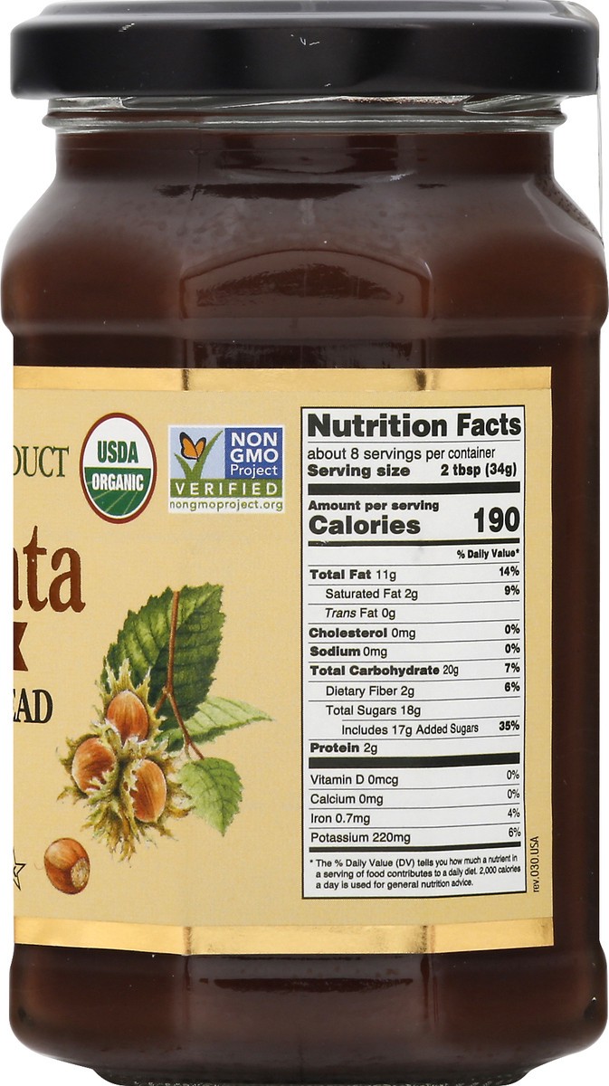 slide 8 of 13, Nocciolata Dairy Free Hazelnut with Cocoa Spread 9.52 oz, 9.52 oz