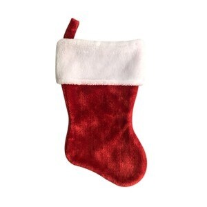 slide 1 of 1, Hypercap Trading Christmas Trim-A-Tree 17" Plush Stocking With Cuff, 17 in