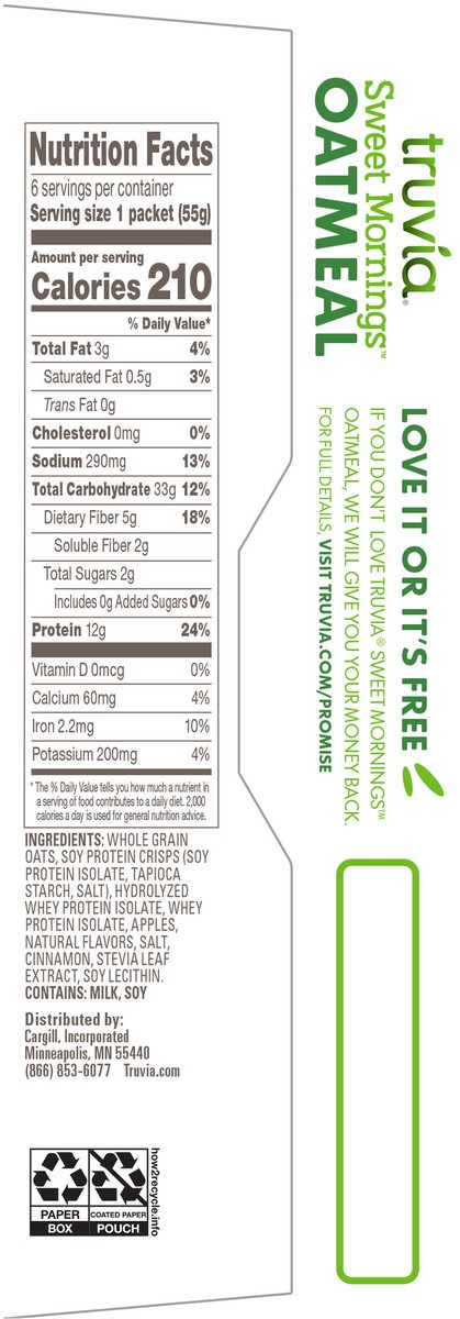 slide 6 of 8, Sweet Mornings Oatmeal, 10.58 oz