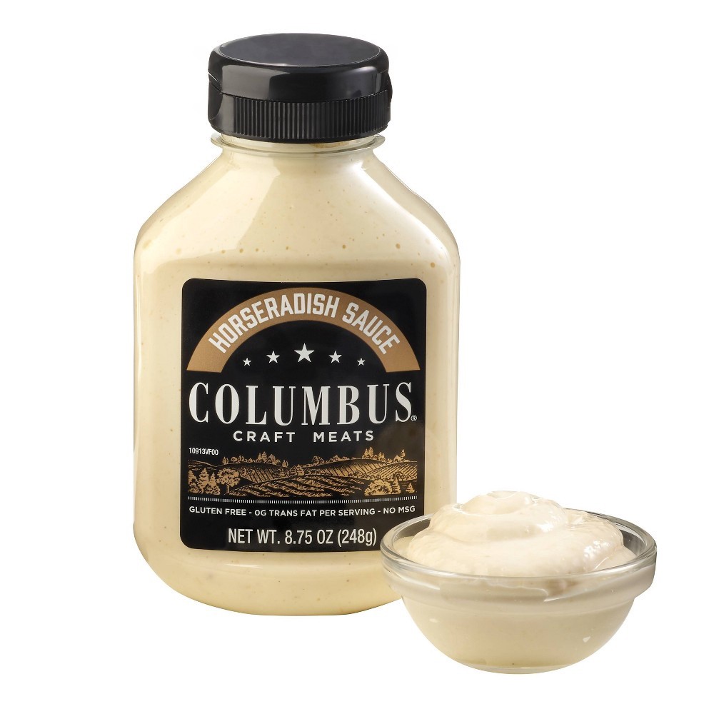 slide 2 of 6, Columbus Craft Meats Sauce Horseradish, 8.75 oz