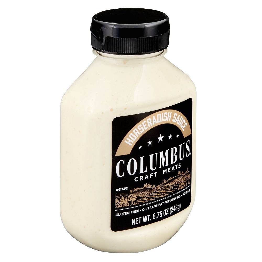 slide 4 of 6, Columbus Craft Meats Sauce Horseradish, 8.75 oz