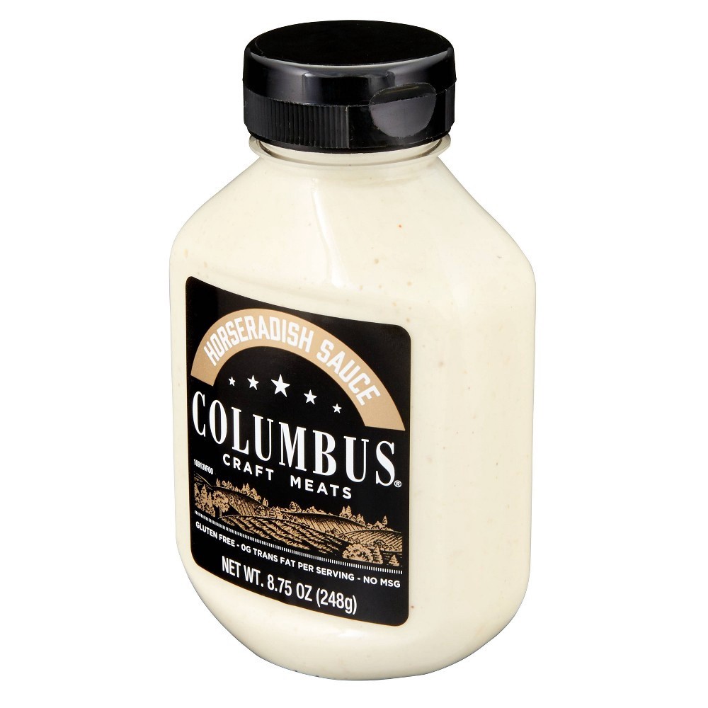 slide 5 of 6, Columbus Craft Meats Sauce Horseradish, 8.75 oz