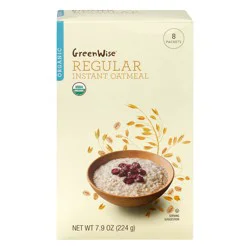 GreenWise Organic Regular Instant Oatmeal