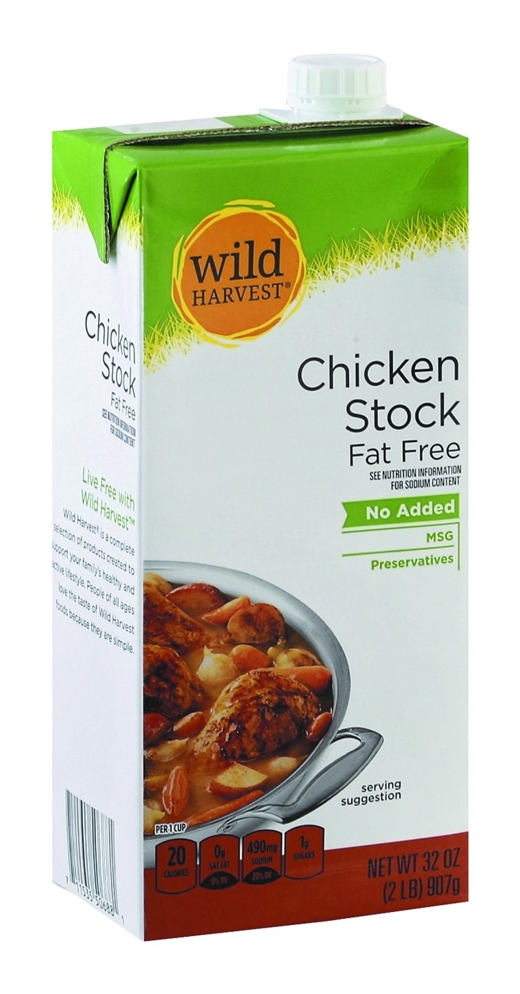 slide 1 of 1, Wild Harvest Non Gmo Stock Chicken, 32 oz