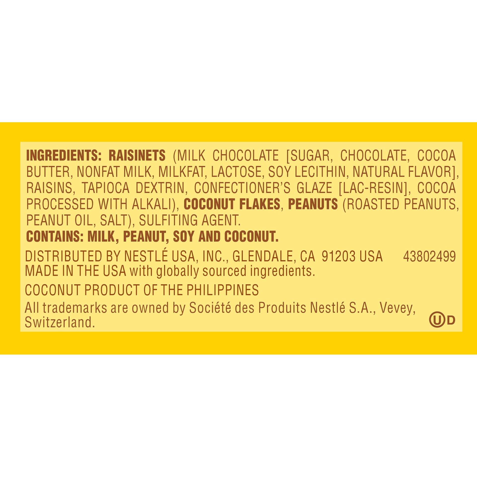 slide 6 of 6, Nestlé Raisinets Sweet & Salty Snack Mix, 2.5 oz