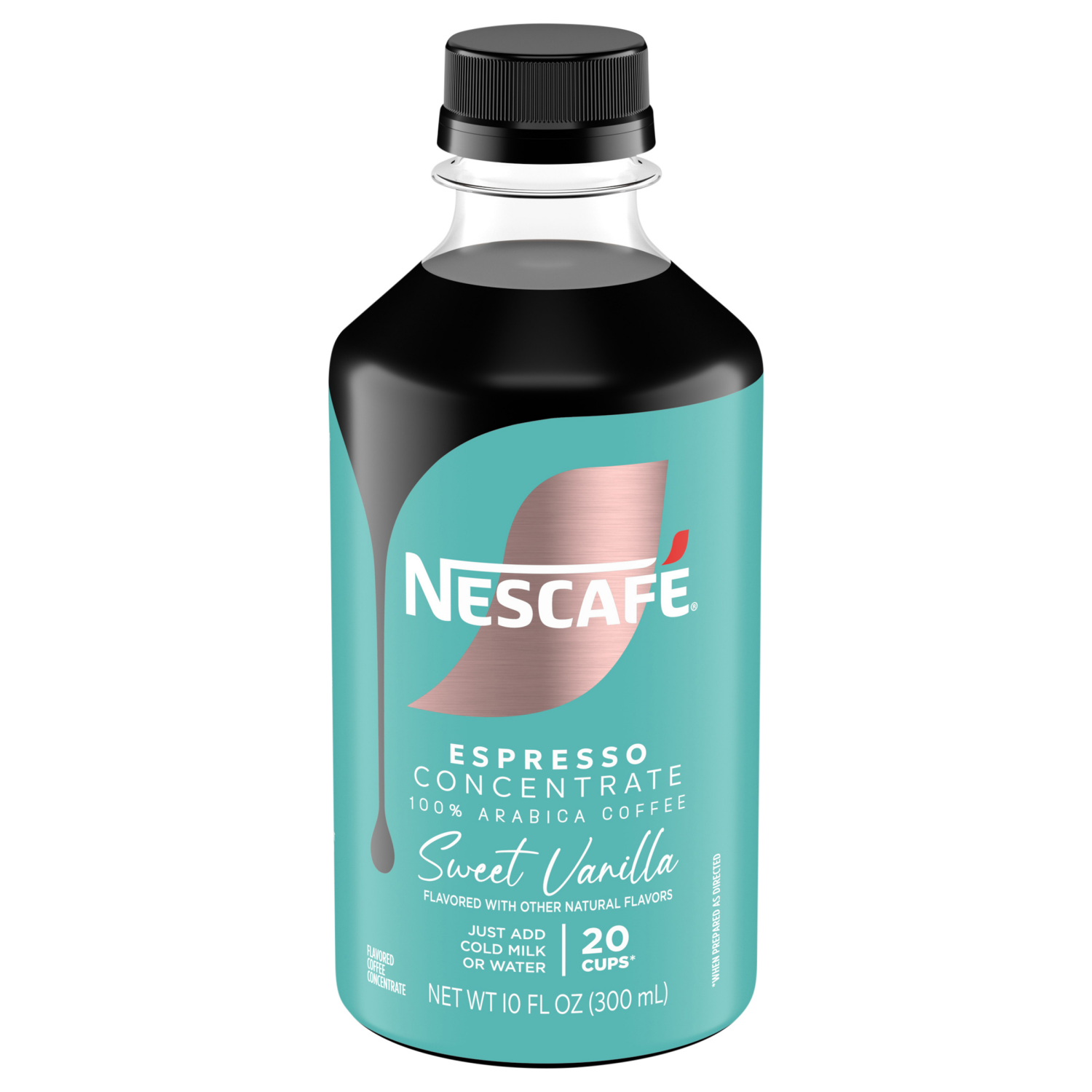 slide 1 of 1, Nescafé 100% Arabica Espresso Sweet Vanilla Coffee Concentrate 10 fl oz, 10 fl oz