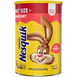 Nesquik Strawberry Flavor Powder Drink Mix- 35.5 oz