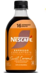 Nescafe Espresso Concentrate Caramel 16.9oz