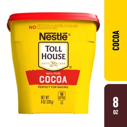 Nestlé TOLL HOUSE Cocoa 8 oz. Plastic Canister