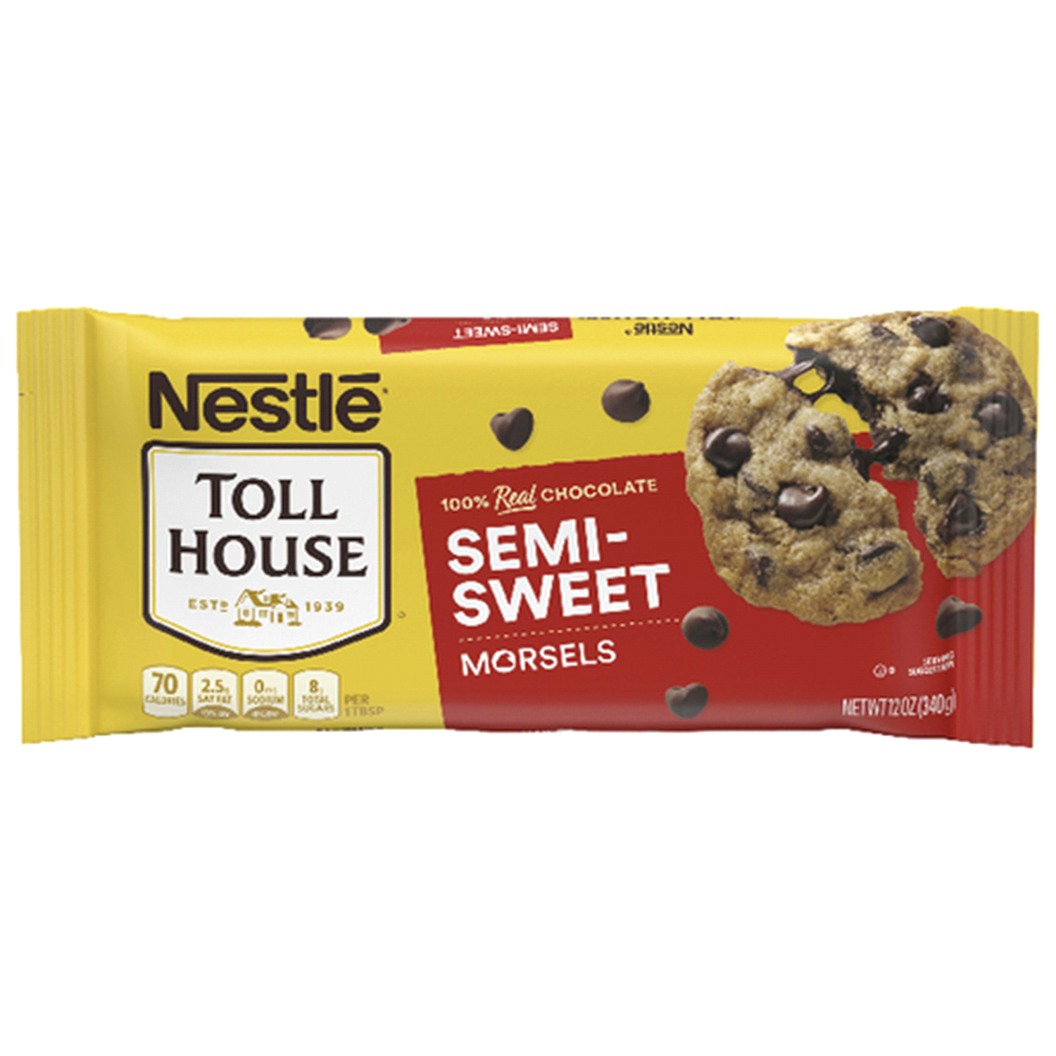 slide 1 of 29, Toll House Semi Sweet Chocolate Chips 12 oz., 12 oz