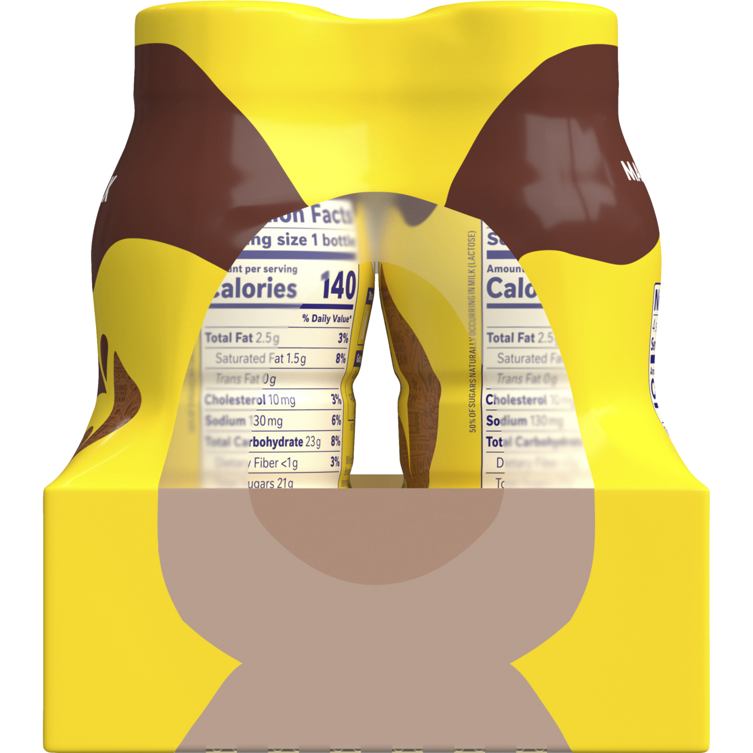 slide 3 of 5, Nesquik Chocolate Milk, Ready to Drink, Shelf Stable Low-fat Milk, 4PK, 32 oz