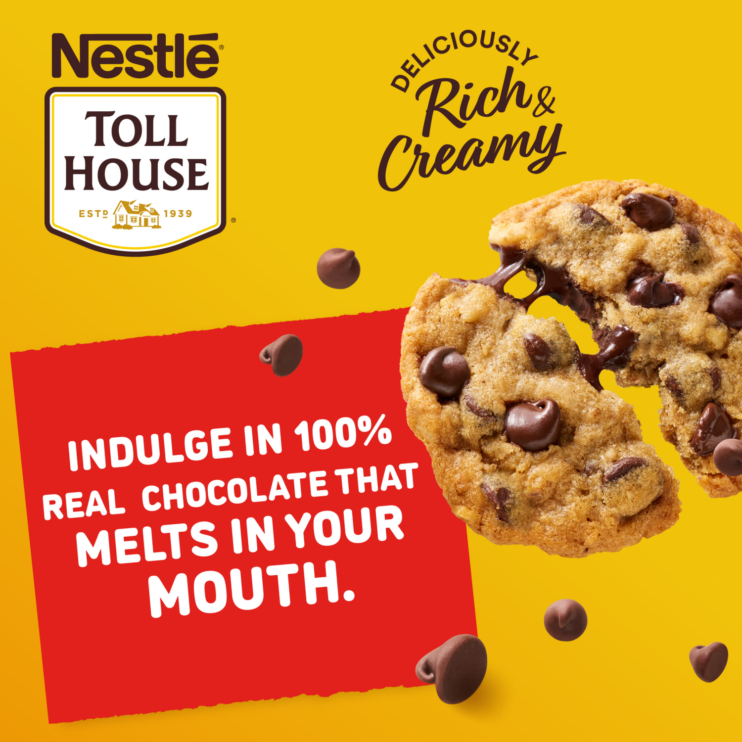 slide 6 of 8, Toll House Semi Sweet Chocolate Chips 36 oz., 36 oz