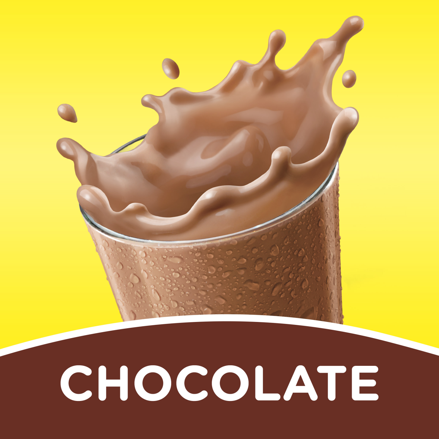 slide 6 of 8, NESQUIK Chocolate Flavor Powder Drink Mix Canister 38 oz., 38 oz