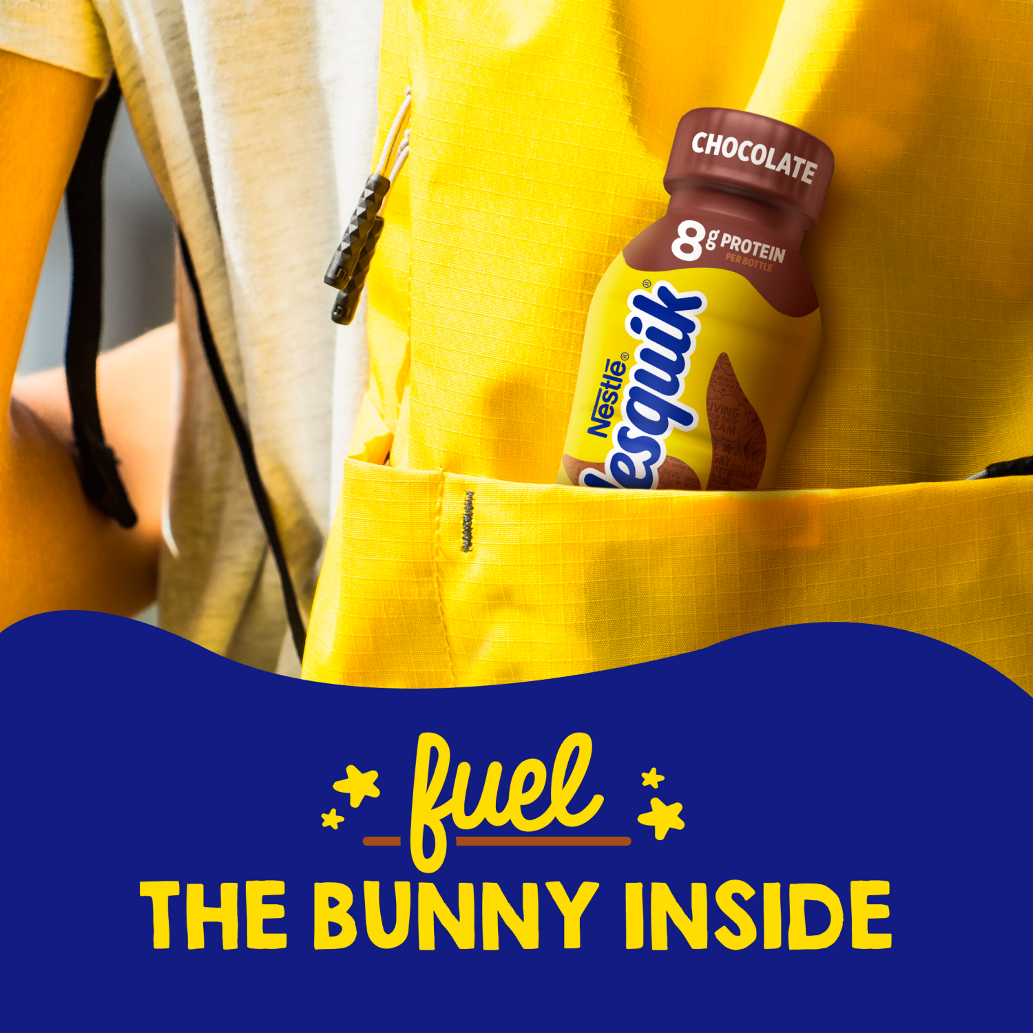 slide 2 of 5, Nesquik Lowfat Chocolate Milk 12 - 8 fl oz Bottles, 12 ct