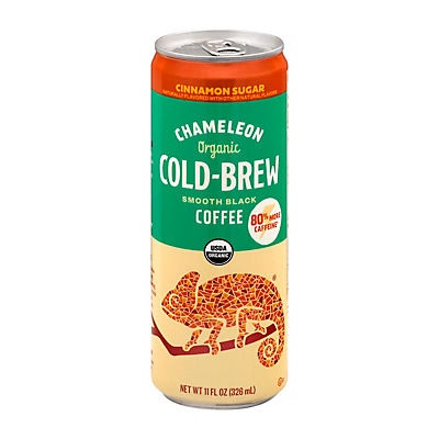 slide 1 of 1, Chameleon Cold-Brew Cold Organic Cold Brew Cinnamon Sugar, 11 oz